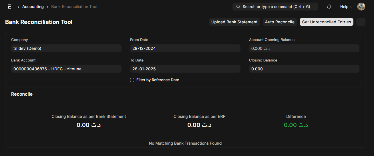 Services Bancaires - Mode Sombre