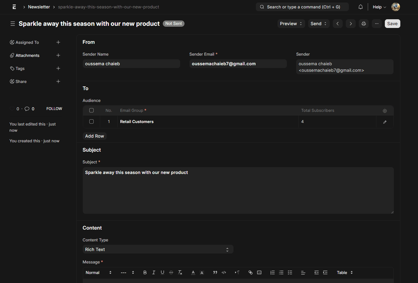 Digital Marketing Dark Mode