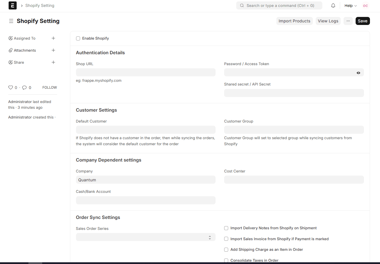 Multi-Channel Sales Light Mode