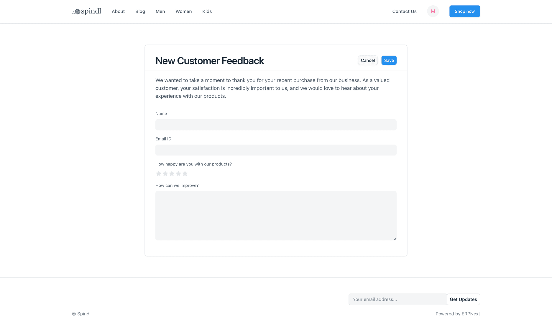 Analytique Site Web - Mode Clair