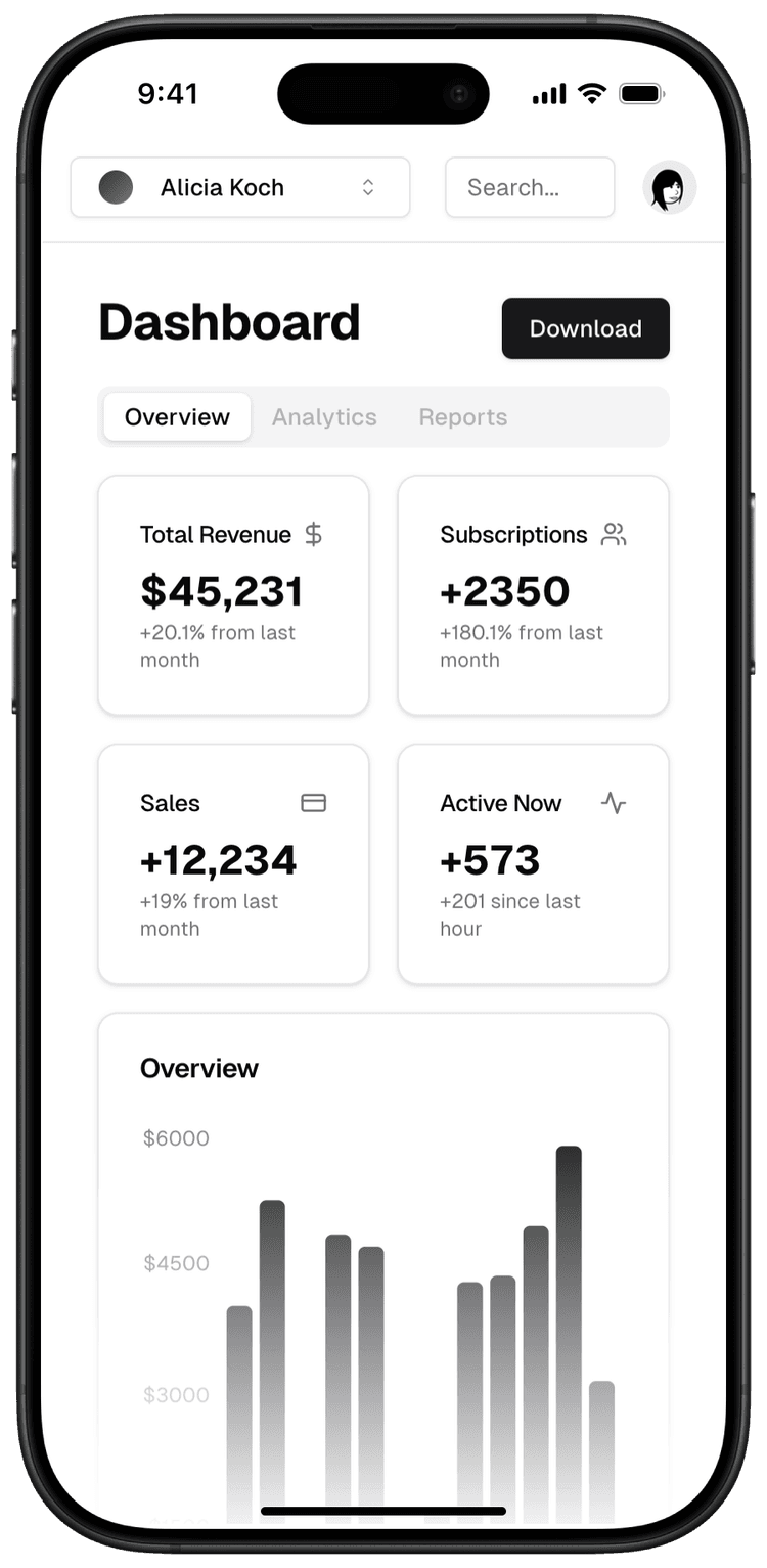 Application mobile